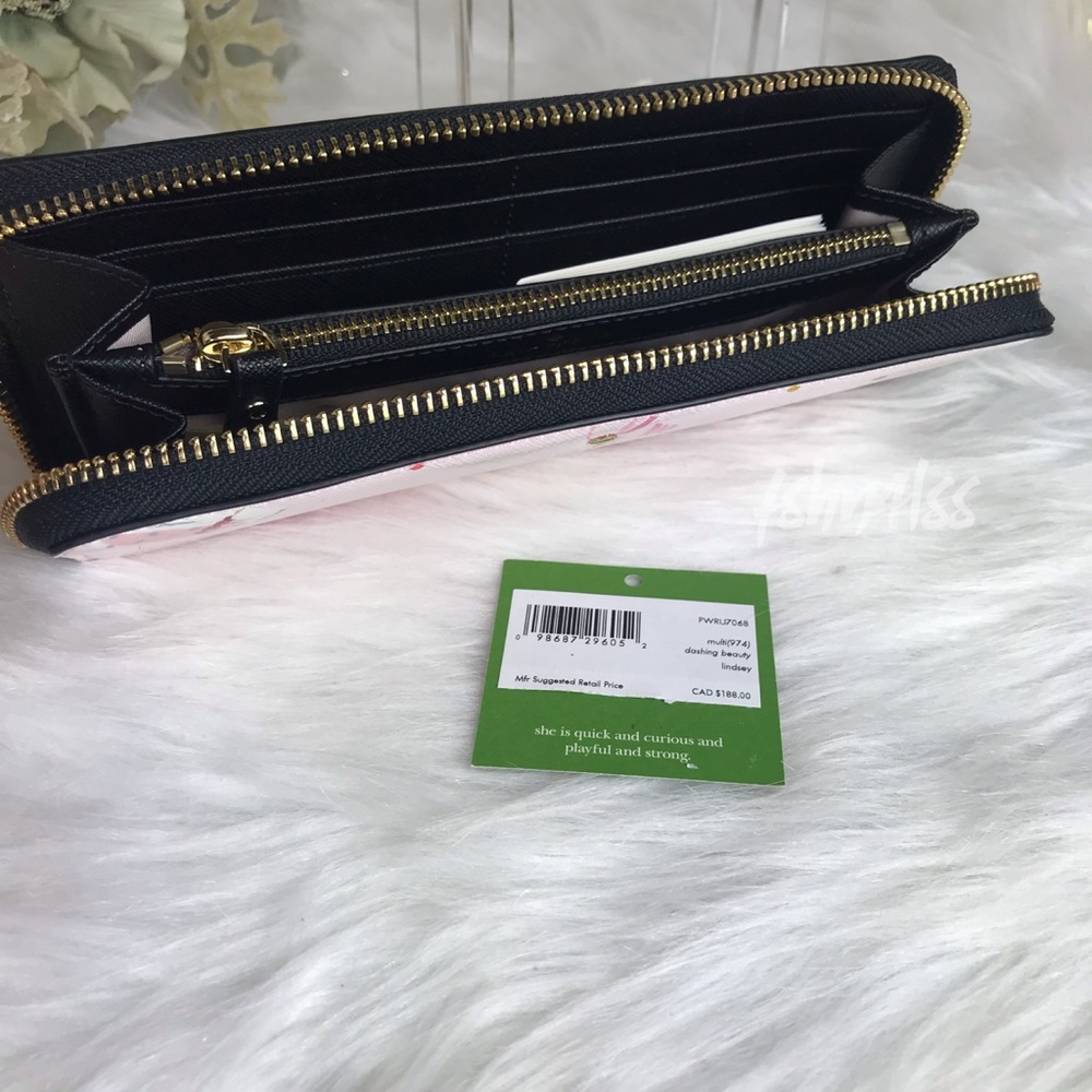 KATE SPADE DASHING BEAUTY LINDSEY WALLET - Picture 7 of 8